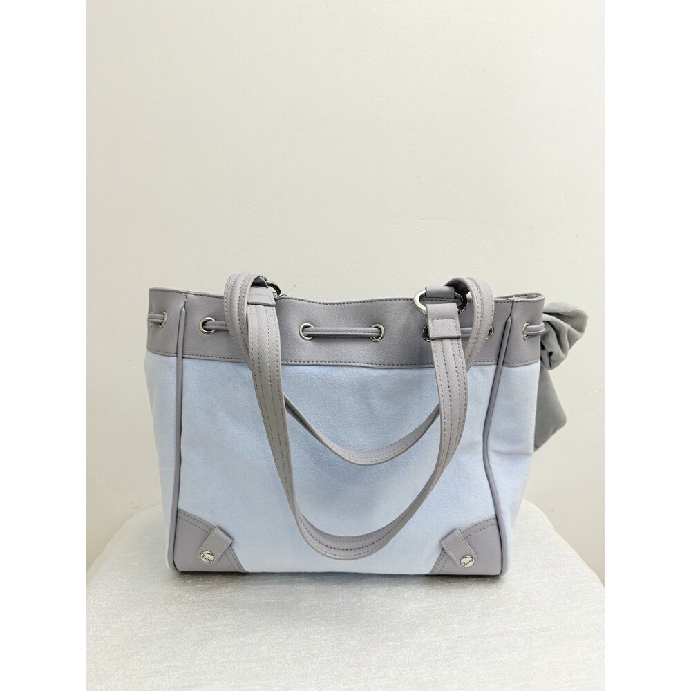 Juicy Couture Classic Scottie Dogs Daydreamer Tote Blue Star NWT - Picture 5 of 8